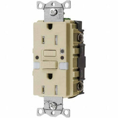 Bryant Electric - GFCI Receptacles Grade: Commercial Color: Ivory - Americas Industrial Supply