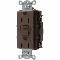 Bryant Electric - GFCI Receptacles Grade: Commercial Color: Brown - Americas Industrial Supply