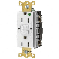 Bryant Electric - GFCI Receptacles Grade: Hospital Color: White - Americas Industrial Supply