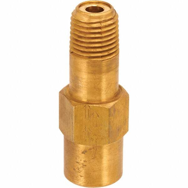 Control Devices - Check Valves Design: Check Valve Pipe Size (Inch): 1/4 x 1/4 - Americas Industrial Supply