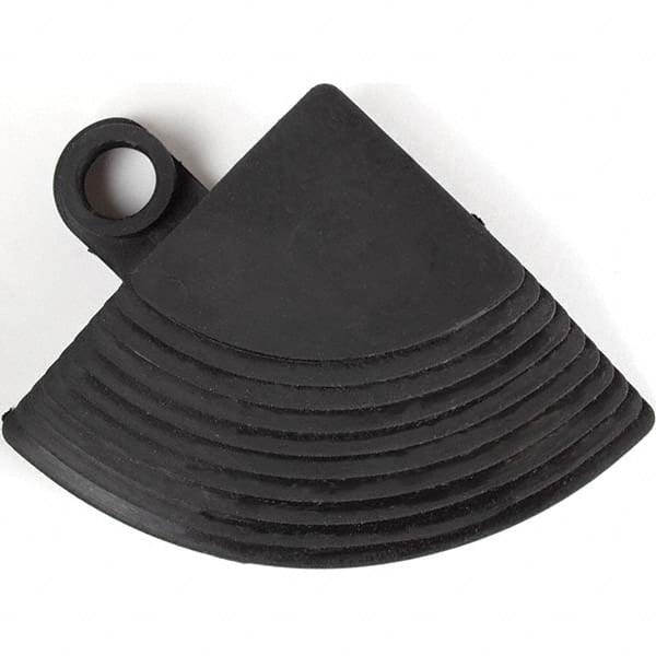 Wearwell - 1 4-Piece 4" Long x 3" Wide x 5/8" Thick, Modular Matting System - Americas Industrial Supply
