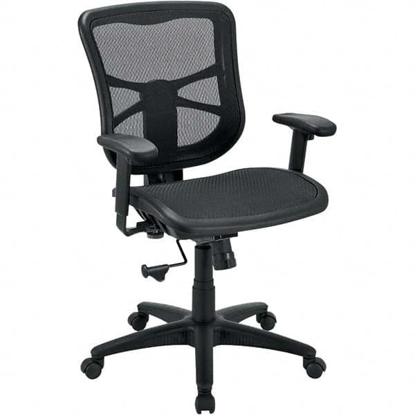 ALERA - 37-3/4 to 41-3/4" High Swivel/Tilt Mesh Chair - Americas Industrial Supply