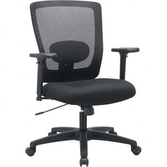 ALERA - 37 to 41-1/2" High Mid-Back Swivel/Tilt Chair - Americas Industrial Supply