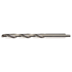 17/32 RHS / RHC HSS+TCT 118 Degree Radial Point Carbide-Tipped Heavy Duty Taper Length Drill - Bright