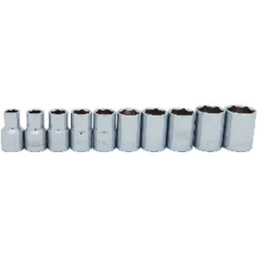 1/2″ 10PC SOCKET SET 6PT - Americas Industrial Supply