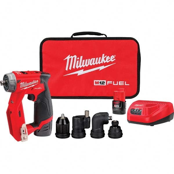 Milwaukee Tool - Cordless Screwdrivers Voltage: 12.0 Handle Type: Pistol Grip - Americas Industrial Supply