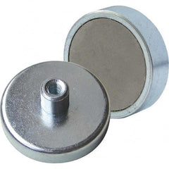 Eclipse - Ceramic Pot Magnets Diameter (mm): 25 Diameter (Inch): 0.9840 - Americas Industrial Supply