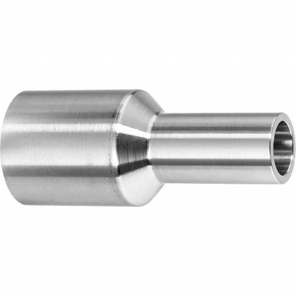Value Collection - Sanitary Stainless Steel Pipe Fittings Type: Straight Adapter Style: Butt Weld - Americas Industrial Supply
