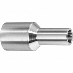 Value Collection - Sanitary Stainless Steel Pipe Fittings Type: Straight Adapter Style: Butt Weld - Americas Industrial Supply