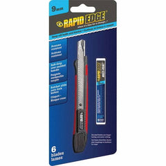 Rapid Edge - Utility Knives, Snap Blades & Box Cutters Type: Snap Knife Blade Type: Snap - Americas Industrial Supply