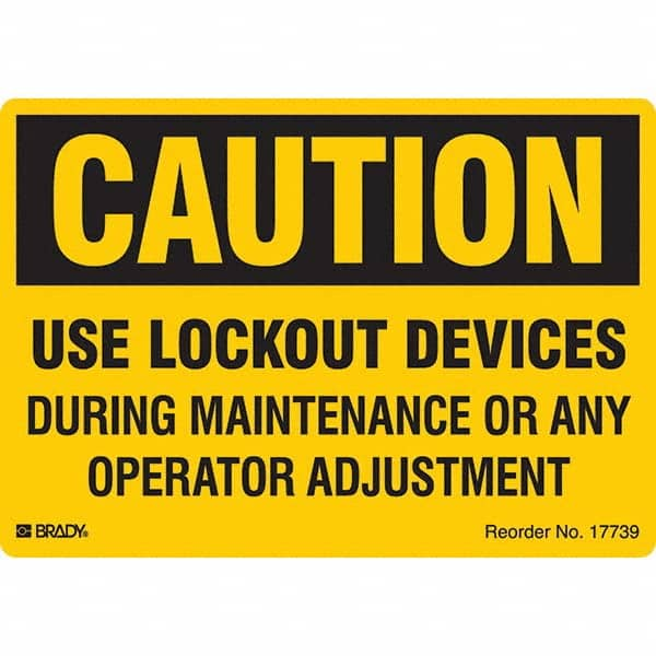 Brady - Safety & Facility Labels Message Type: Accident Prevention Header: CAUTION - Americas Industrial Supply