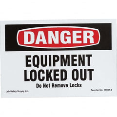 Brady - Safety & Facility Labels Message Type: Accident Prevention Header: DANGER - Americas Industrial Supply