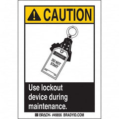 Brady - Safety & Facility Labels Message Type: Accident Prevention Header: CAUTION - Americas Industrial Supply