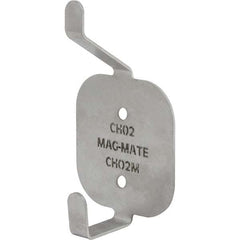 Mag-Mate - Coat & Hat Hooks Type: Double Coat and Hat Hook Projection: 2-15/64 (Inch) - Americas Industrial Supply