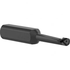 Criterion - 1/4" Min Bore Diam, 1-1/16" Max Bore Depth, 1/2" Shank Diam, Boring Bar - Americas Industrial Supply