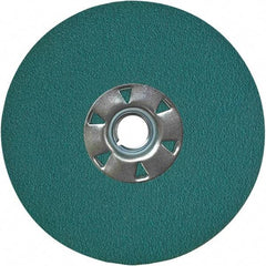VSM - 7" Diam 7/8" Hole 36 Grit Fiber Disc - Very Coarse Grade, Zirconia Alumina, 8,000 Max RPM, Series ZF047 - Americas Industrial Supply