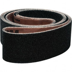 VSM - 4" Wide x 106" OAL, 400 Grit, Silicon Carbide Abrasive Belt - Silicon Carbide, Extra Fine, Coated, X Weighted Cloth Backing, Wet/Dry, Series CK721X - Americas Industrial Supply