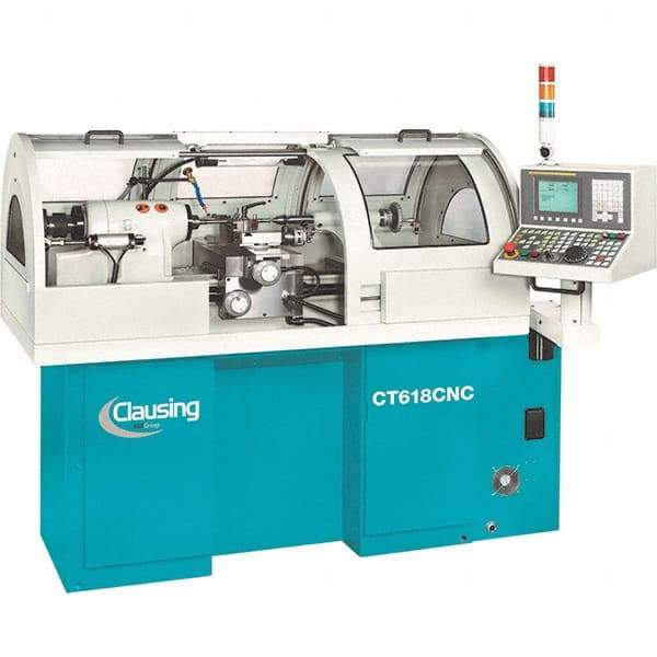 Clausing - Bench, Engine & Toolroom Lathes   Machine Type: Toolroom Lathe    Spindle Speed Control: Variable Speed Pulley - Americas Industrial Supply