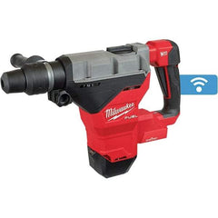 Milwaukee Tool - 18 Volt 1-3/4" SDS Max Chuck Cordless Rotary Hammer - 2900 BPM, 380 RPM, Reversible - Americas Industrial Supply