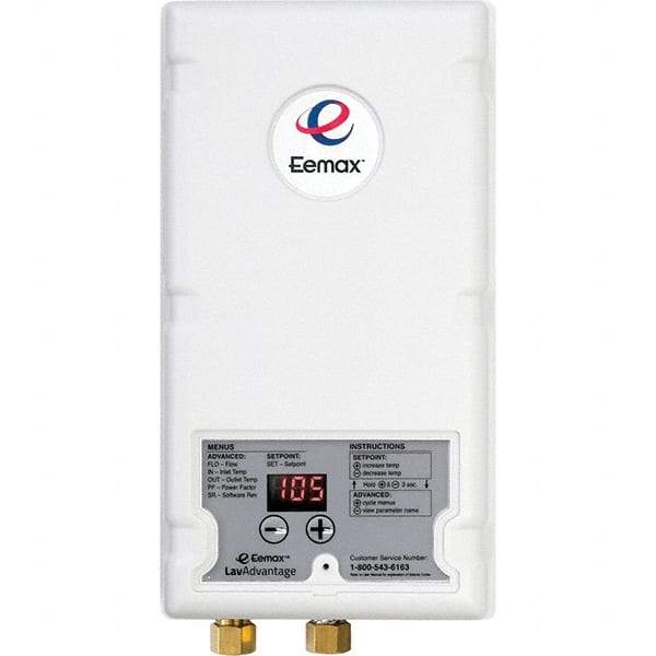 Eemax - 240 Volt Electric Water Heater - 5.5 KW, 23 Amp, 12 AWG Wire Gauge - Americas Industrial Supply