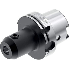 Seco - HSK125 Dual Contact Taper Shank 1-1/4" Hole End Mill Holder/Adapter - 2-3/4" Nose Diam, 4-1/4" Projection, Through-Spindle Coolant - Exact Industrial Supply
