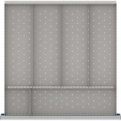 LISTA - 6-Compartment Drawer Divider Layout for 3.15" High Drawers - Americas Industrial Supply