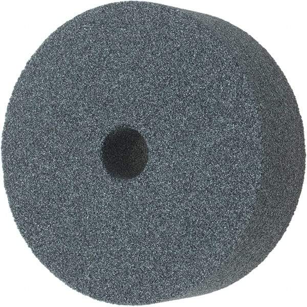 Norton - 3" Diam x 1/2" Hole x 1" Thick, H Hardness, 80 Grit Surface Grinding Wheel - Silicon Carbide, Type 1, Medium Grade, 10,825 Max RPM, Vitrified Bond, No Recess - Americas Industrial Supply