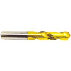 1/2″ Dia. Screw Machine Drill, 118 Degrees, TiN, Series/List # 1435 - Exact Industrial Supply