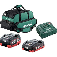 Metabo - Power Tool Chargers Voltage: 18 Battery Chemistry: Lithium-Ion - Americas Industrial Supply