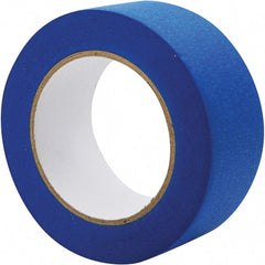 Value Collection - 48mm Wide x 55 m x 5.2 mil Blue Crepe Paper Masking Tape - Americas Industrial Supply