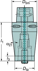 C83910263120A CAPTO ADAPTER - Americas Industrial Supply