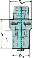 C63910232070A ADAPTER CAPTO - Americas Industrial Supply