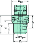 C83912018070 CAPTO ADAPTER - Americas Industrial Supply