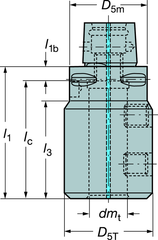 C63912750115 CAPTO ADAPTER - Americas Industrial Supply