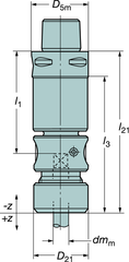 C539160B03158A CAPTO ADAPTER - Americas Industrial Supply