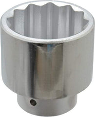 Proto - 2-1/2", 1" Drive, Standard Hand Socket - 12 Points, 4-1/8" OAL - Americas Industrial Supply