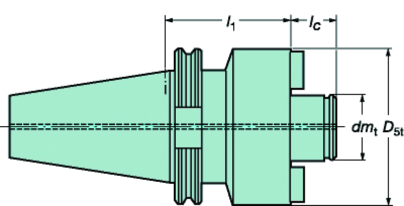 A1F055060070 FACEMILL HOLDER - Americas Industrial Supply