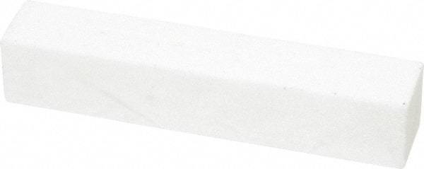 Norton - 150 Grit Aluminum Oxide Square Dressing Stick - 4 x 3/4 x 3/4, Very Fine Grade, Vitrified Bond - Americas Industrial Supply