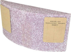 Norton - 11-1/4" Wide x 6" High x 2-1/4" Thick Grinding Segment - Aluminum Oxide, 30 Grit, Hardness G, Blue Print No. ME30777 - Americas Industrial Supply