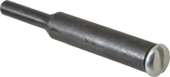 Value Collection - 1/4" Max Diam, Abrasive Disc Adapter - 3" Long - Americas Industrial Supply