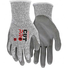 MCR Safety - Size XL, ANSI Cut Lvl A3, Puncture Lvl 4, Abrasion Lvl 4, Polyurethane Coated Cut & Puncture Resistant Gloves - Americas Industrial Supply