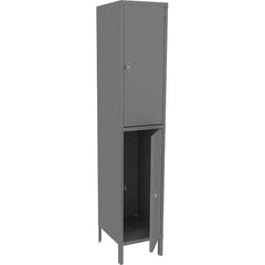 Tennsco - 2 Door, 2 Tier, Welded Locker - Americas Industrial Supply