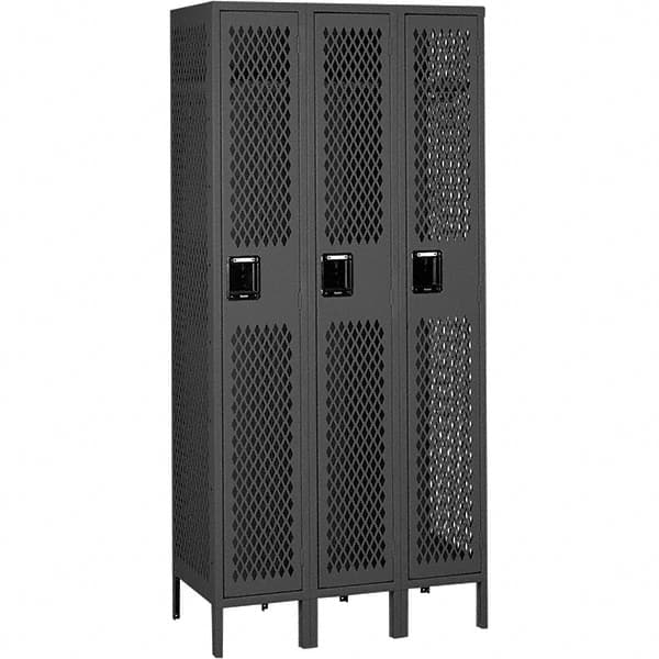 Tennsco - 3 Door, 1 Tier, Welded Locker - Americas Industrial Supply