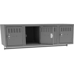 Tennsco - 4 Door, 4 Tier, Welded Locker - Americas Industrial Supply
