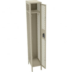 Tennsco - 1 Door, 1 Tier, Welded Locker - Americas Industrial Supply