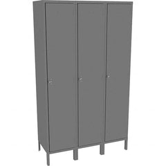Tennsco - 3 Door, 1 Tier, Welded Locker - Americas Industrial Supply
