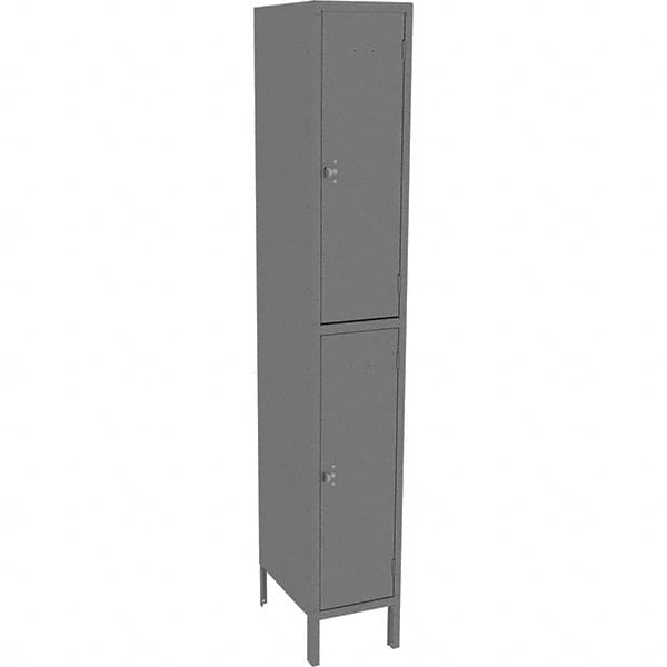 Tennsco - 2 Door, 2 Tier, Welded Locker - Americas Industrial Supply