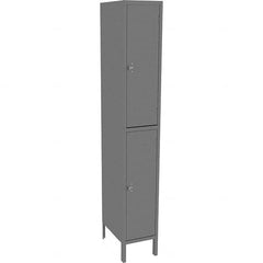 Tennsco - 2 Door, 2 Tier, Welded Locker - Americas Industrial Supply