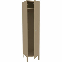 Tennsco - 1 Door, 1 Tier, Welded Locker - Americas Industrial Supply