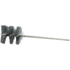 Brush Research Mfg. - 2-3/4" Bore Diam, 320 Grit, Silicon Carbide Flexible Hone - Medium, 3" OAL - Americas Industrial Supply
